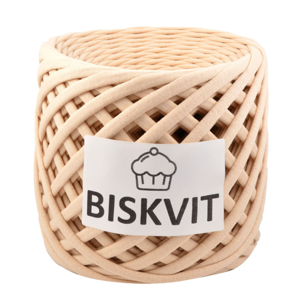Трикотажная пряжа Biskvit, Ваниль