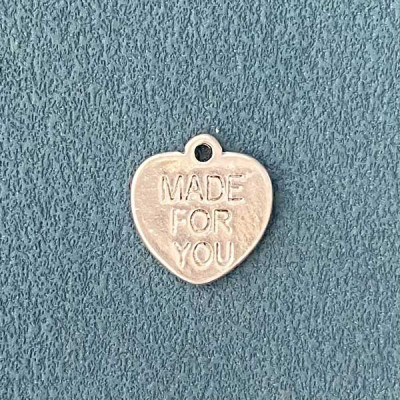 Подвеска Сердце Made for YOU, 15х15мм, античное серебро, 1шт