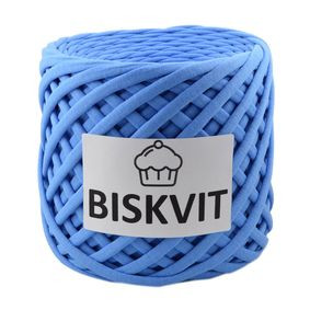 Трикотажная пряжа Biskvit, Лазурный