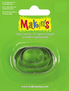Makins набор каттеров *Овал*,  3 шт