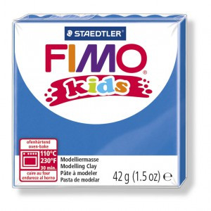 FIMO kids полимерная глина для детей, уп. 42 гр. цвет: синий
