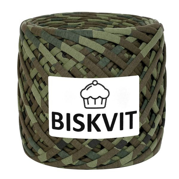 Трикотажная пряжа Biskvit, Милитари