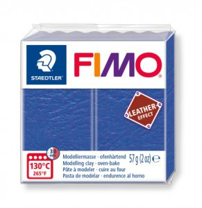 FIMO leather-effect, 57 г, цвет: индиго, арт. 8010-309