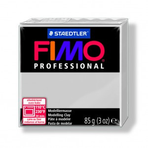 FIMO professional полимерная глина, запекаемая в печке, уп. 85 гр. цвет: серый дельфин, арт. 8004-80