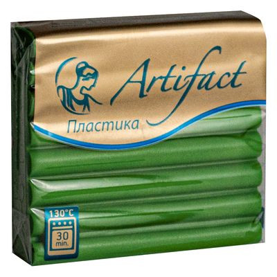 Полимерная глина Артефакт, краски Лета, Хвойный (155), 56гр