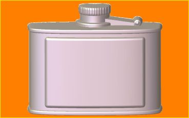 Форма для мыла Фляжка