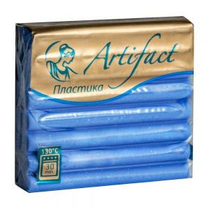 Полимерная глина Артефакт, Шифон с блестками Милори (9615), 50гр