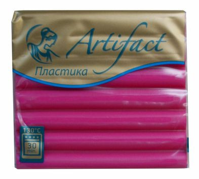 Шифон, малиновый, полимерная глина Artifact 50 гр. (5117)
