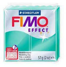 FIMO Effect в печке запекаемая моделировамая масса,56 гр, зеленый опал