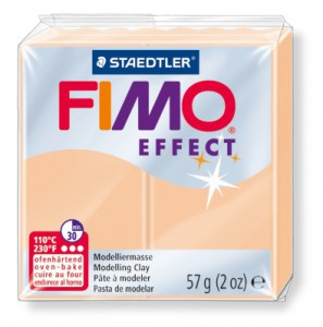 FIMO Effect Персик, полимерная глина, запекаемая в печке, уп. 56 гр.